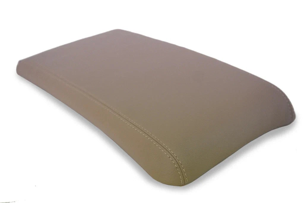 Leather Synthetic Console Armrest Cover for Dodge Dakota (2006–2010) Beige