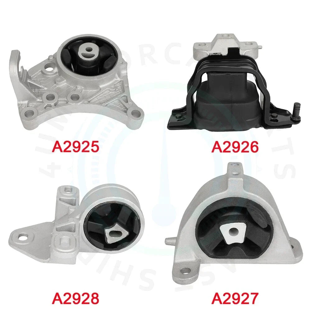 Set of 4 Engine Motor & Transmission Mounts for Dodge Grand Caravan
