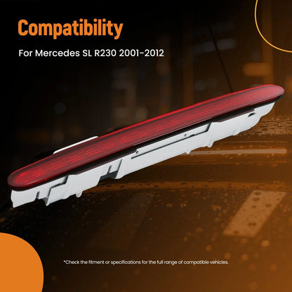 Rear LED High Mount Brake Light for Mercedes R230 SL63 2001-2012