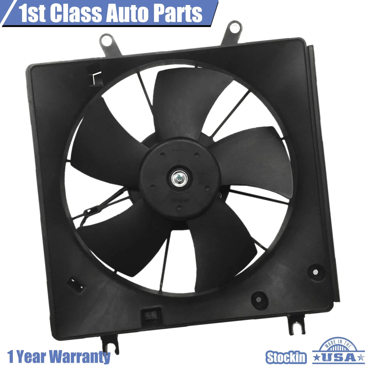 Left Radiator Cooling Fan for Honda Accord (2003–2007)