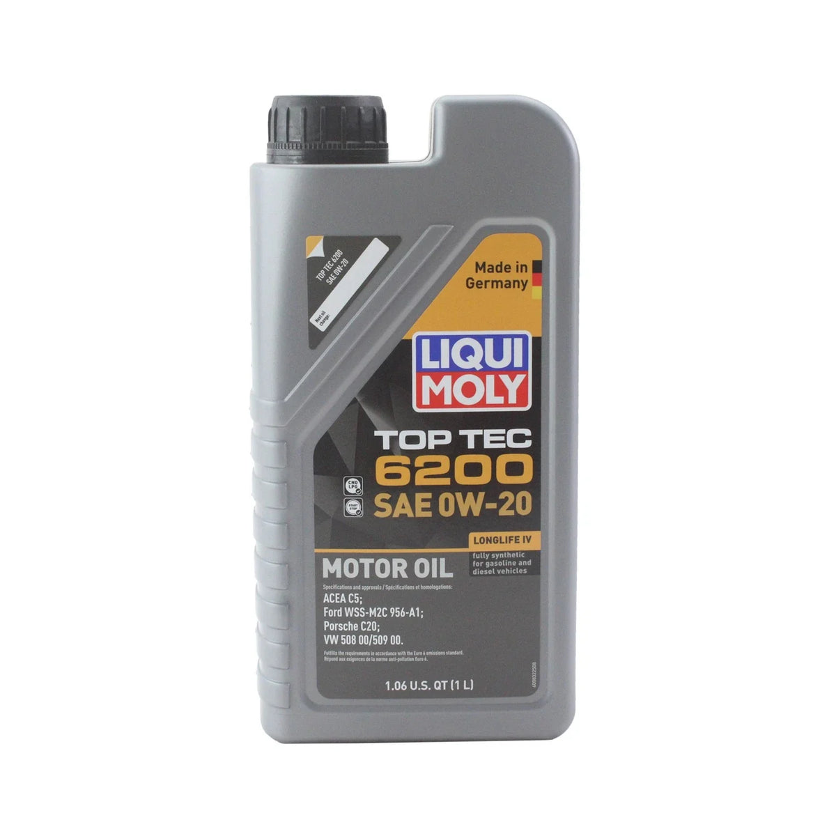 Liqui Moly Top Tec 6200 0W-20 Engine Oil Change Kit for Audi A6 A8 (1998–2023)