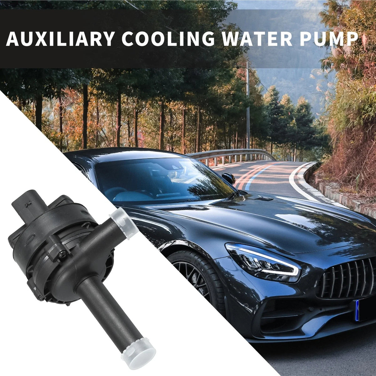 Auxiliary Cooling Water Pump for Mercedes-Benz CL550 C216 (2007–2014) No. 2218350164