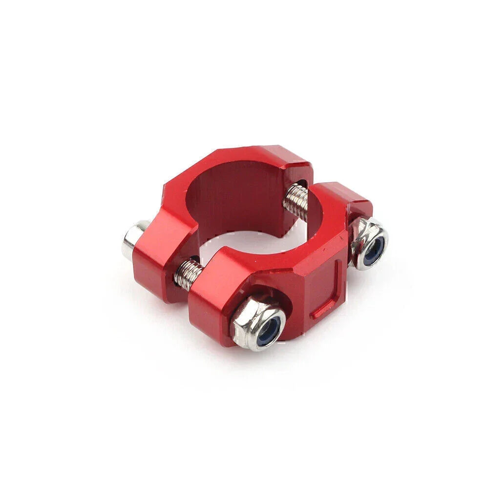 22mm 7/8" CNC Rotating Bar Clamp for Universal Brake Clutch Perch Red
