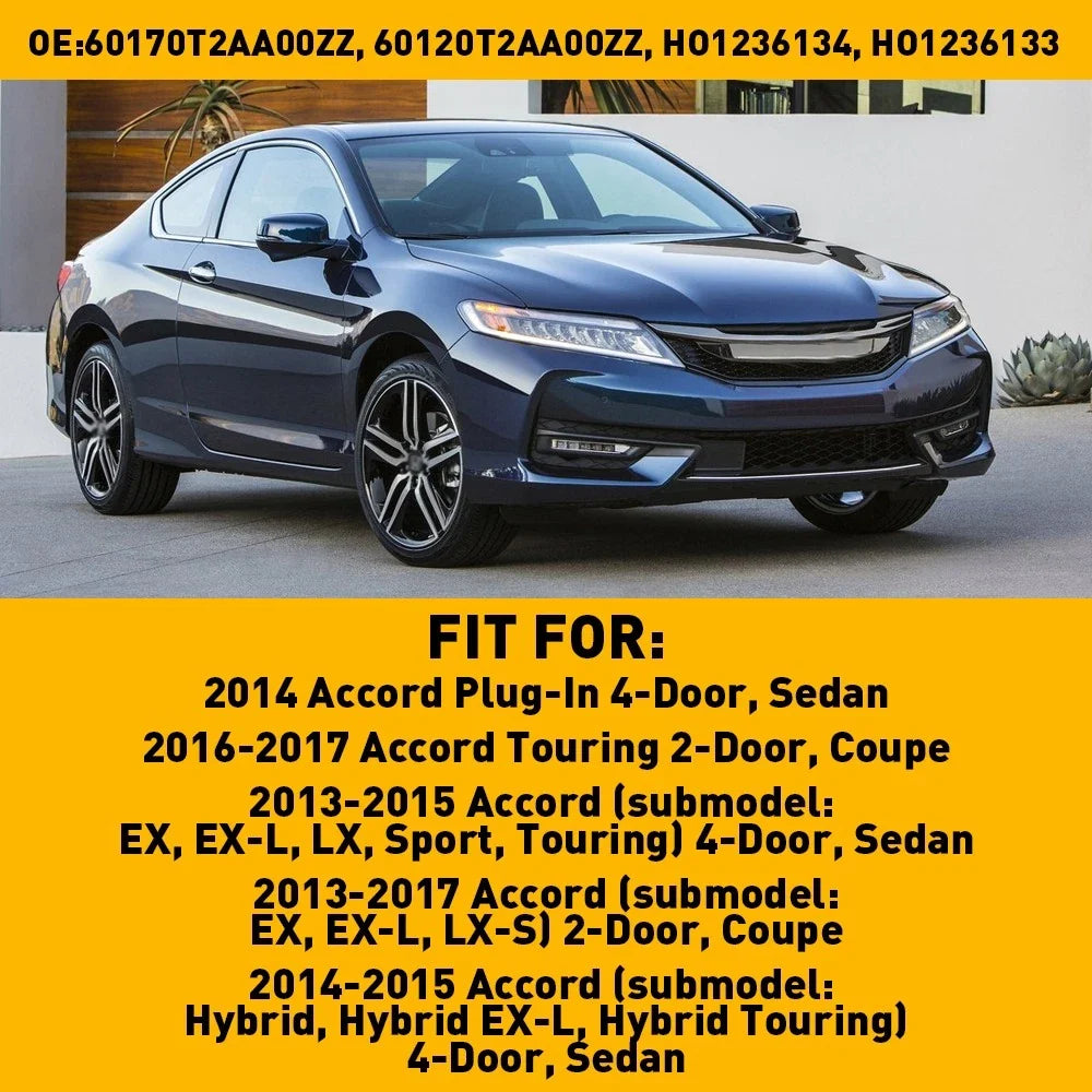 Hood Hinge Set for Honda Accord (2013–2017)