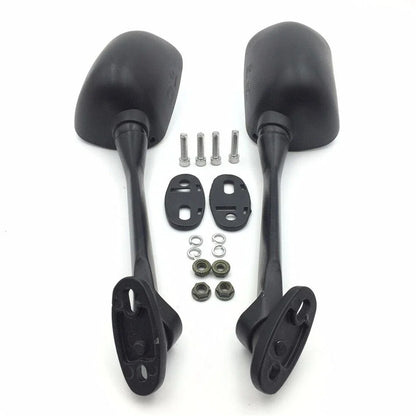 Black Rear View Mirrors (Set of 2) for Honda 2010 to 2012