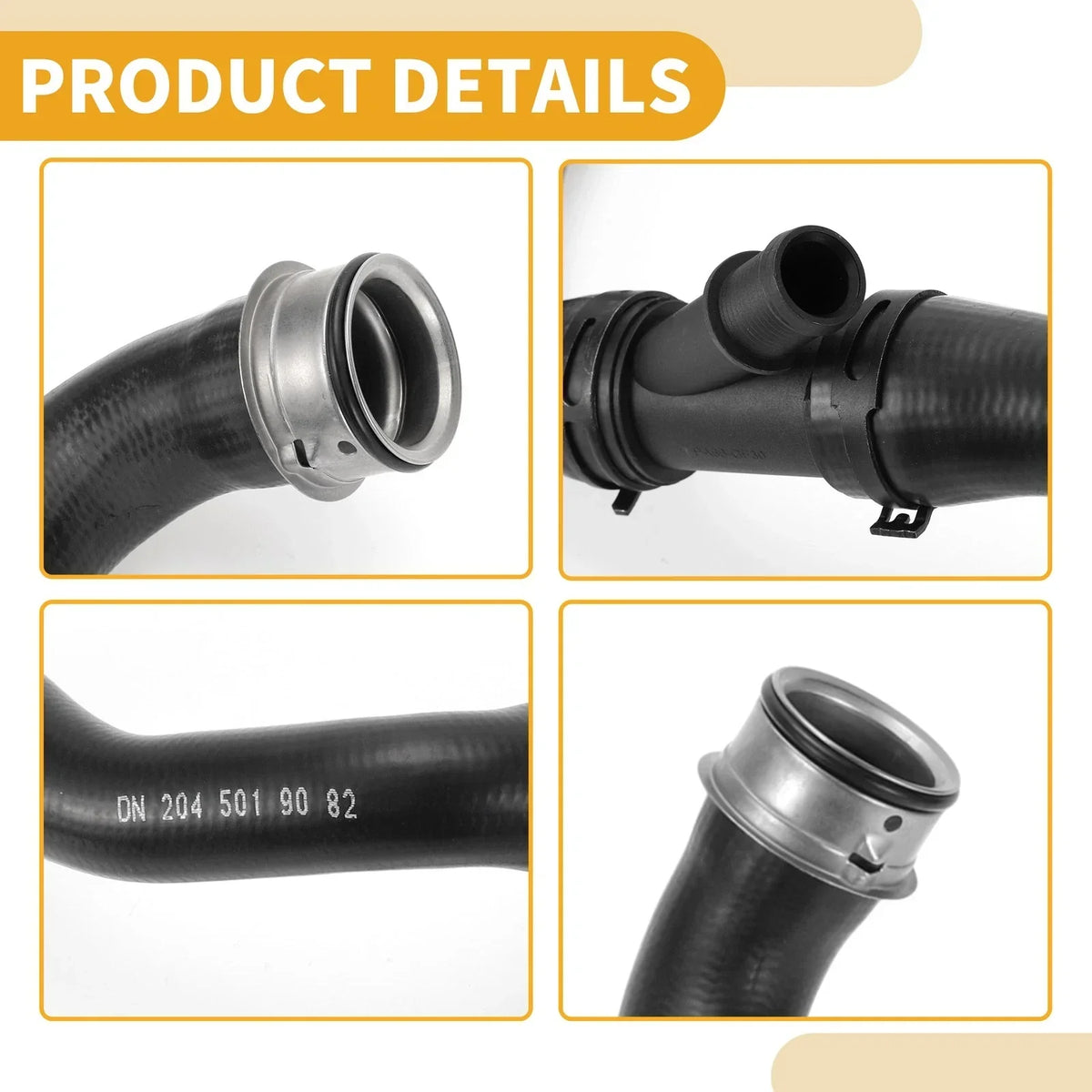 Cooling System Radiator Hose for Mercedes-Benz C350, GLK350 (2012-2015)