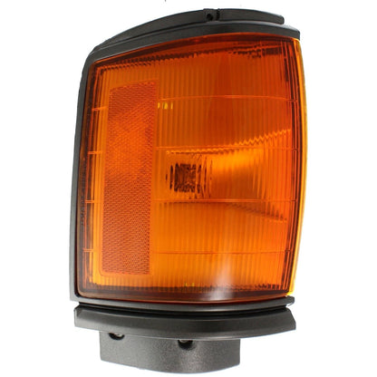 Corner Light for Toyota Pickup (1987–1988) Passenger Side with Bulb, Gray Trim
