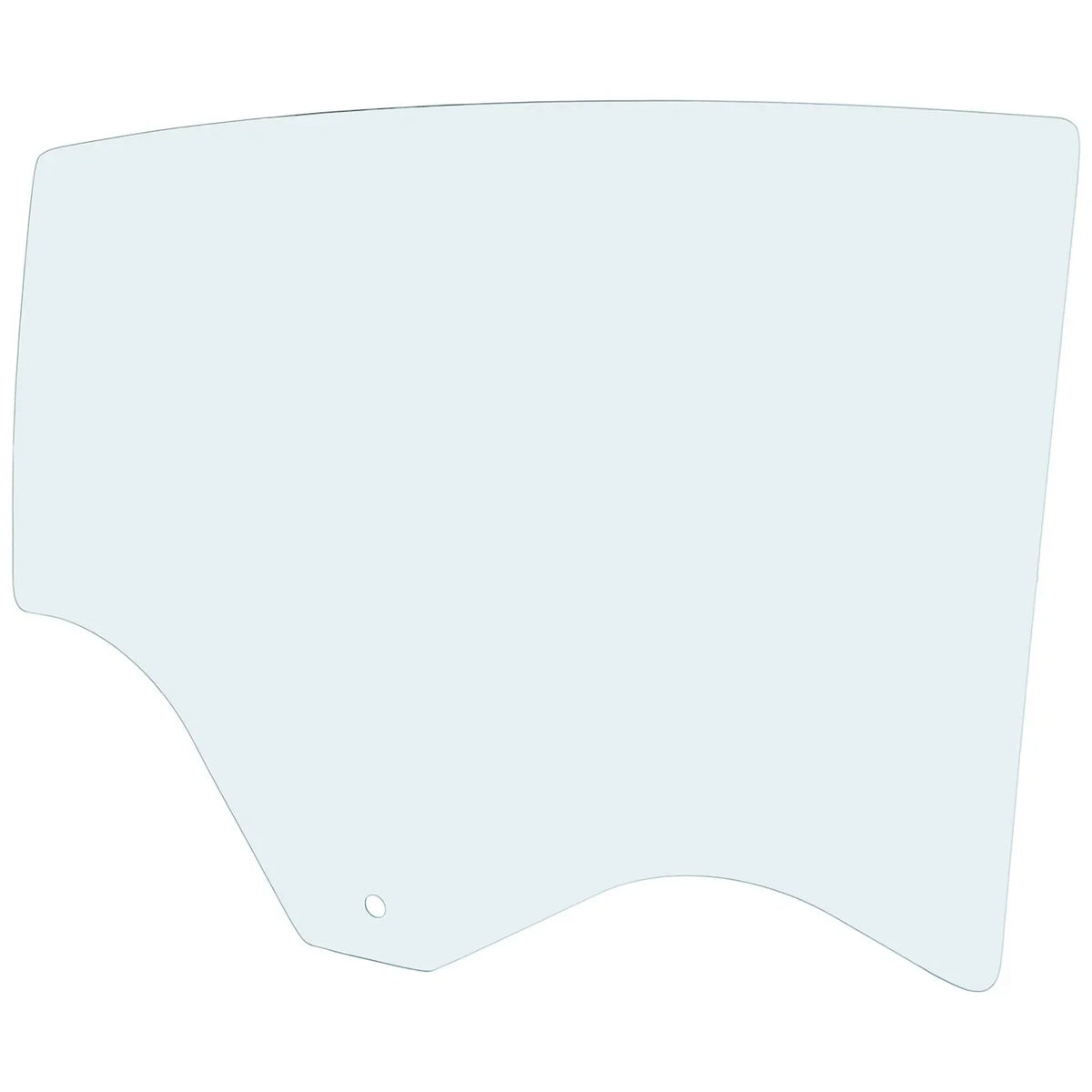 Passenger Side Rear Door Glass for Chevy Cruze