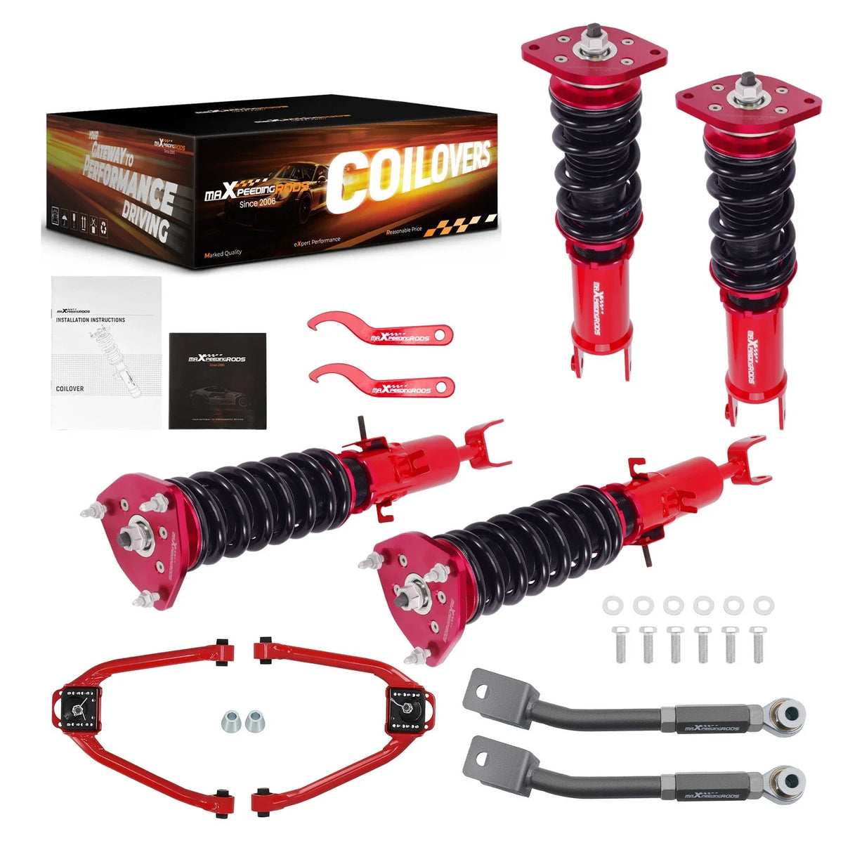 Coilovers Suspension Kit & Camber Arms for Nissan 350Z (2003–2009)