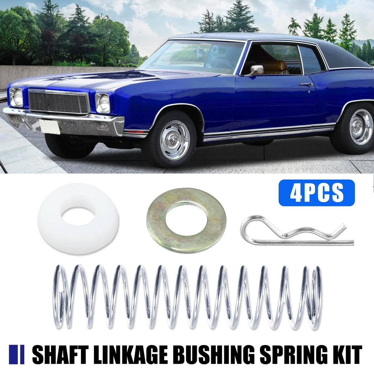 Shifter Cross Shaft Linkage Bushing Spring for Chevy Buick 