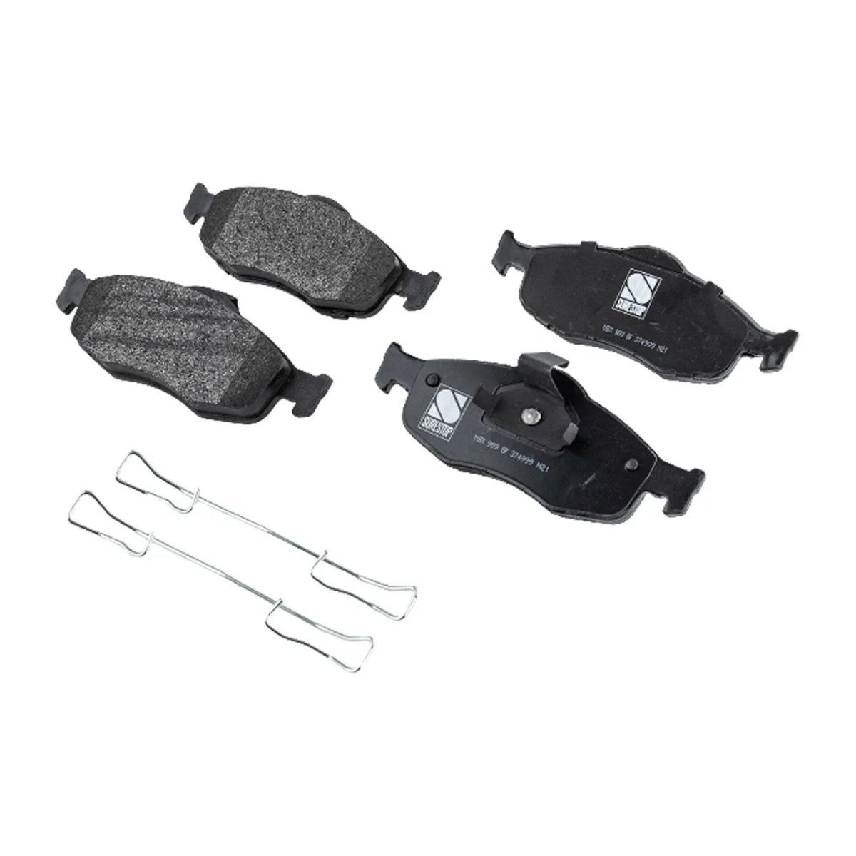4-Piece Semi-Metallic Brake Pads for Ford Contour 1995-2000