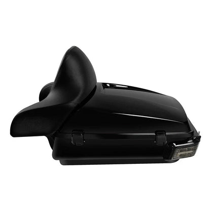 Chopped Trunk Backrest Pad LED Light Mount for Harley Touring (2014–2026)