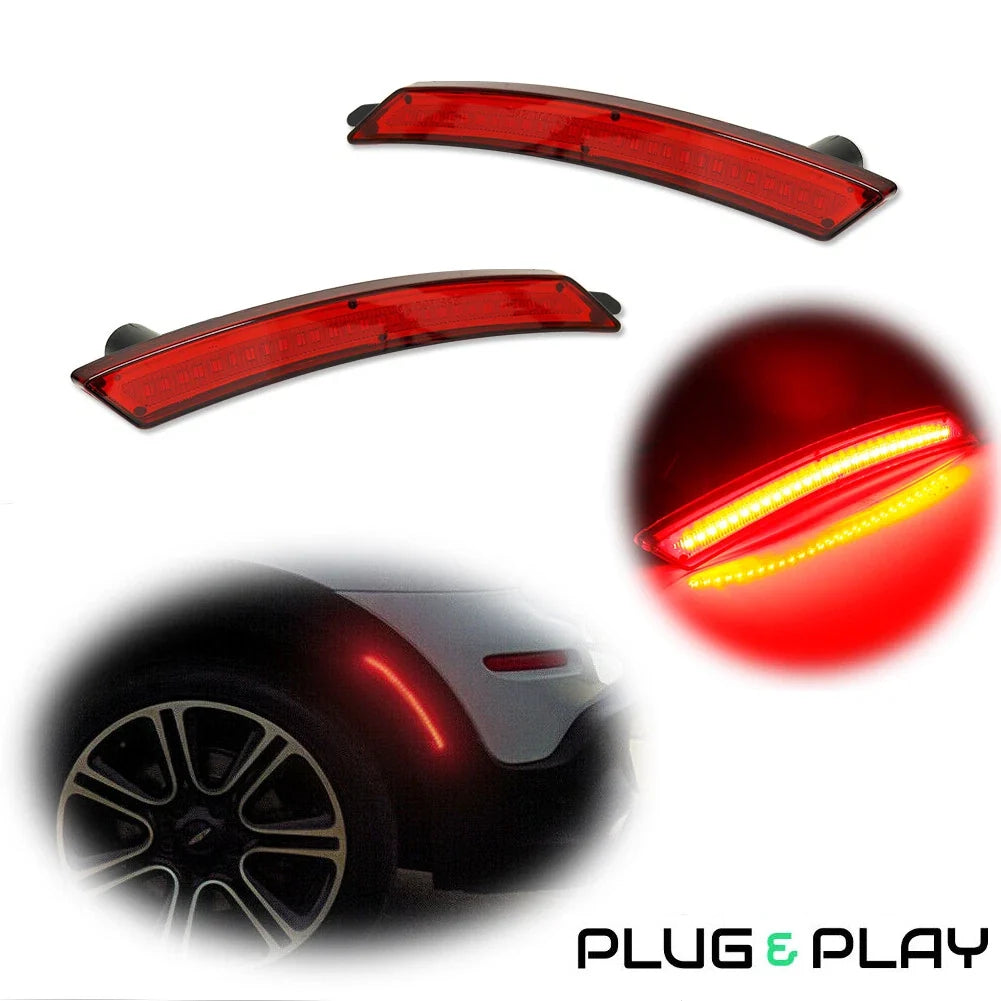 Rear Wheel Fender Side Marker Lights for MINI Cooper (2007–2016)