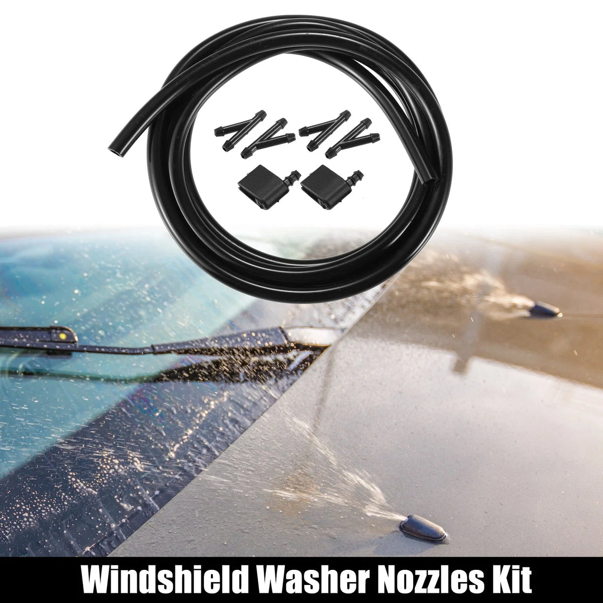 Set of 1 Windshield Wiper Washer Nozzle Spray Jet for Volkswagen Crafter 