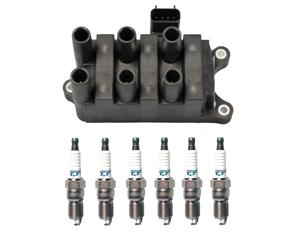 Denso Ignition Coil Set of 6 for Mazda Ford Mercury V6