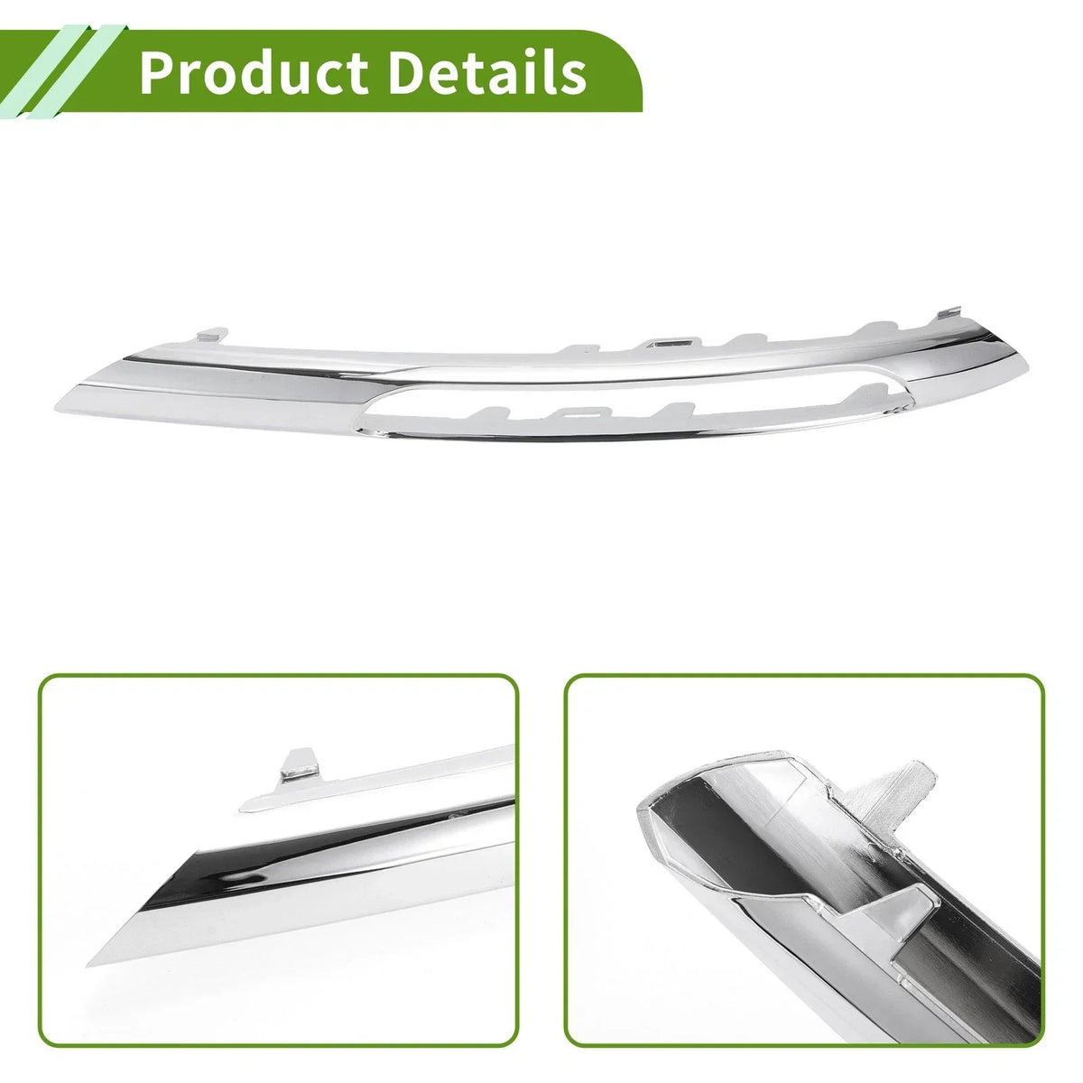 Left Front Fog Light Grill for Mercedes-Benz E-Class 2009-2013
