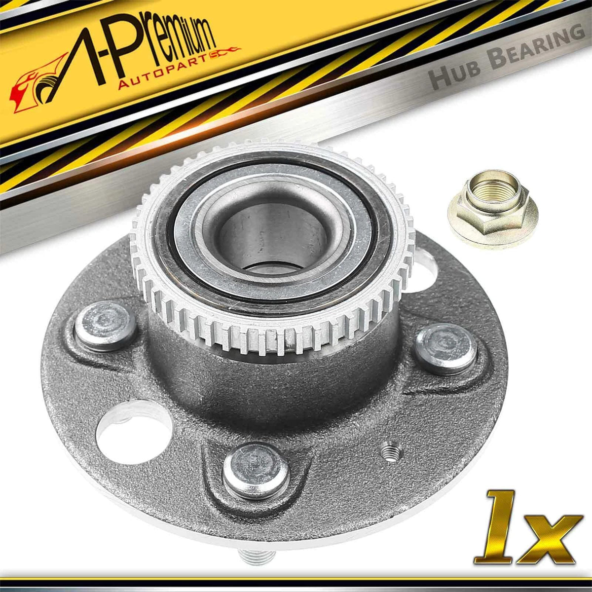 Rear Wheel Hub & Bearing Assembly for Honda Civic (2002–2003)