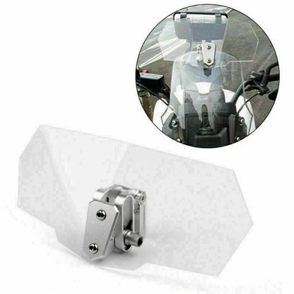 Windshield Extension Deflector, Adjustable for Honda Yamaha (T9)