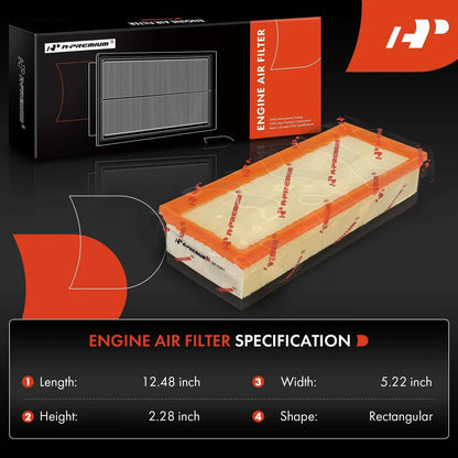 2 Pack Engine Air Filter for 2007-2013 Nissan Altima 2.5L