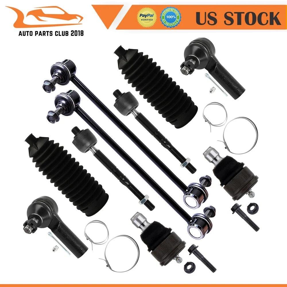 Set of 10 Front Upper Ball Joints for Ford Escape (2010–2012)
