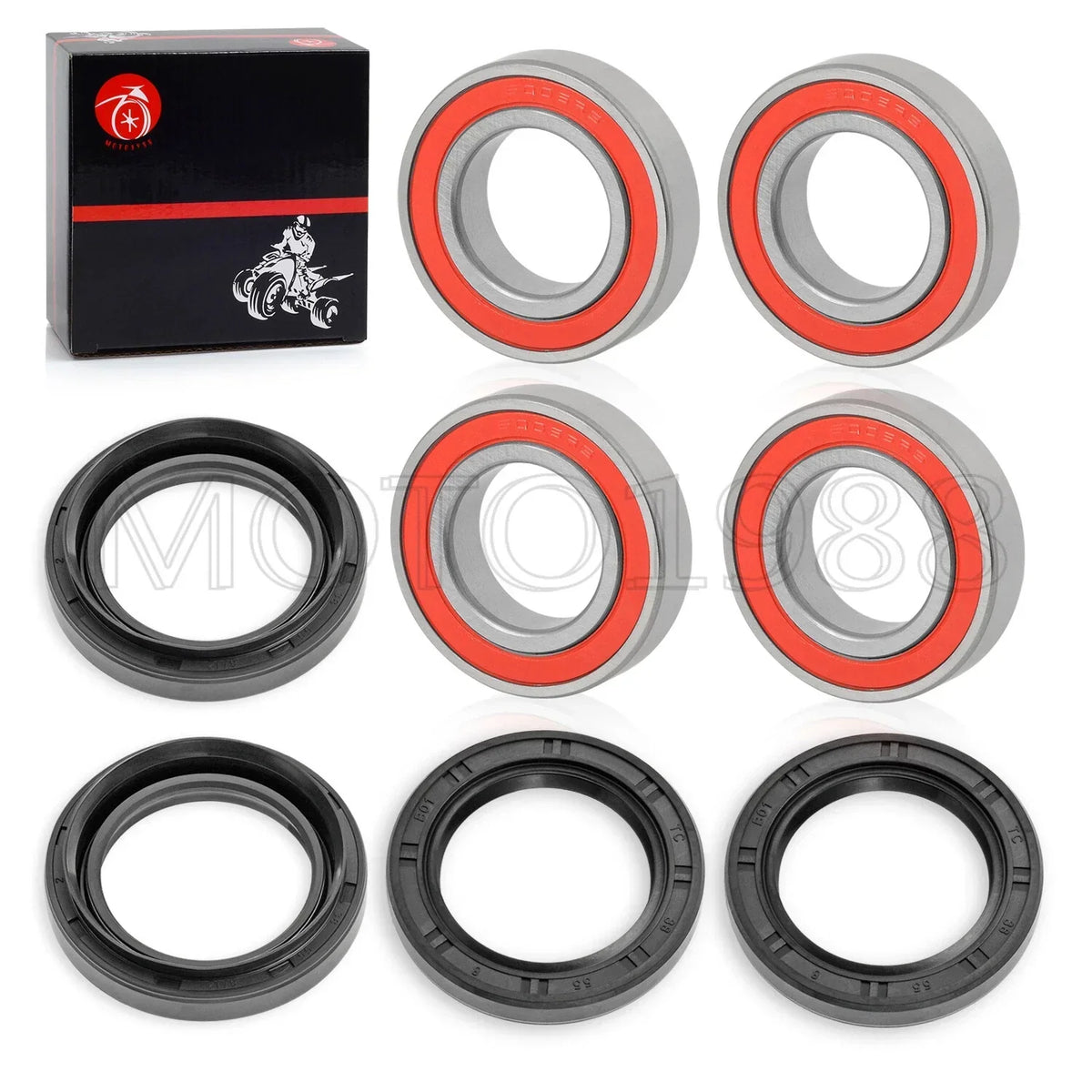 Front Seal and Bearing Kit for Yamaha Kodiak (2003–2012)