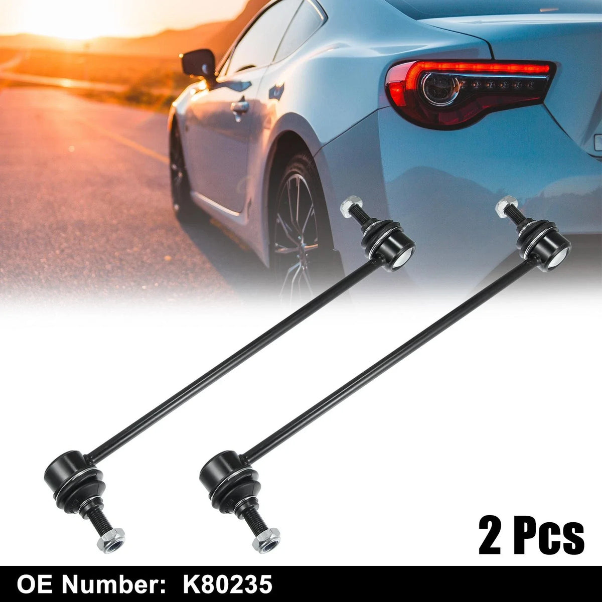 2X Sway Bar End Links K80235 for Mazda 3 (2004–2013)