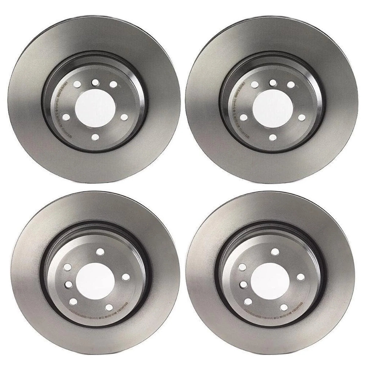 Front and Rear Vented High Carbon Disc Brake Rotors Kit for BMW E84 E90 E92 E93 (2007–2013)