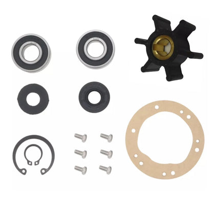 Sea Water Pump Repair Kit with 2.75" OD Gasket for Yanmar 3GM 3GMF 3GM30F
