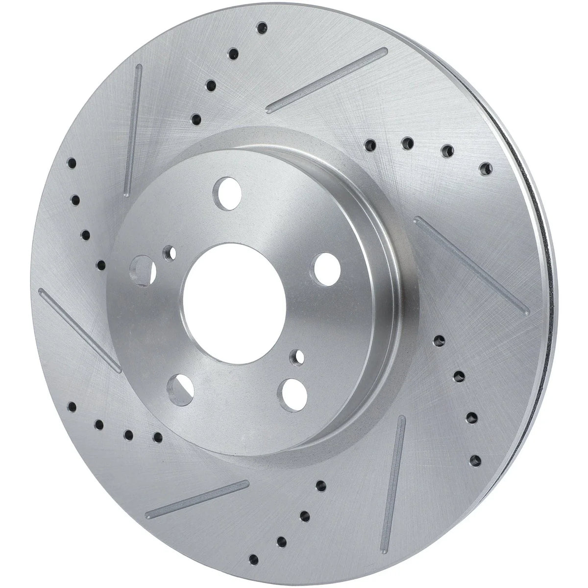 Drilled and Slotted Front Brake Rotors for Toyota Matrix 2003-2013