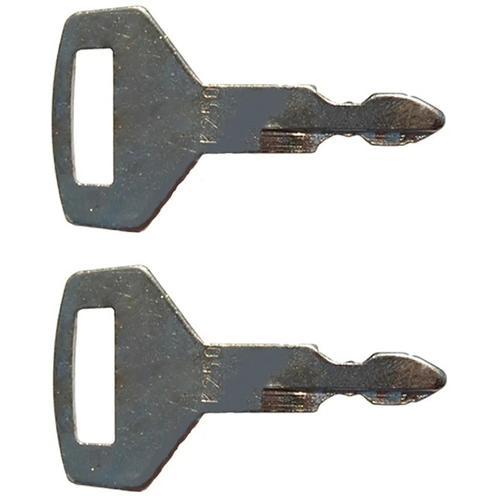 2X Kobelco Excavator Keys for Kawasaki (Fits Many Models)