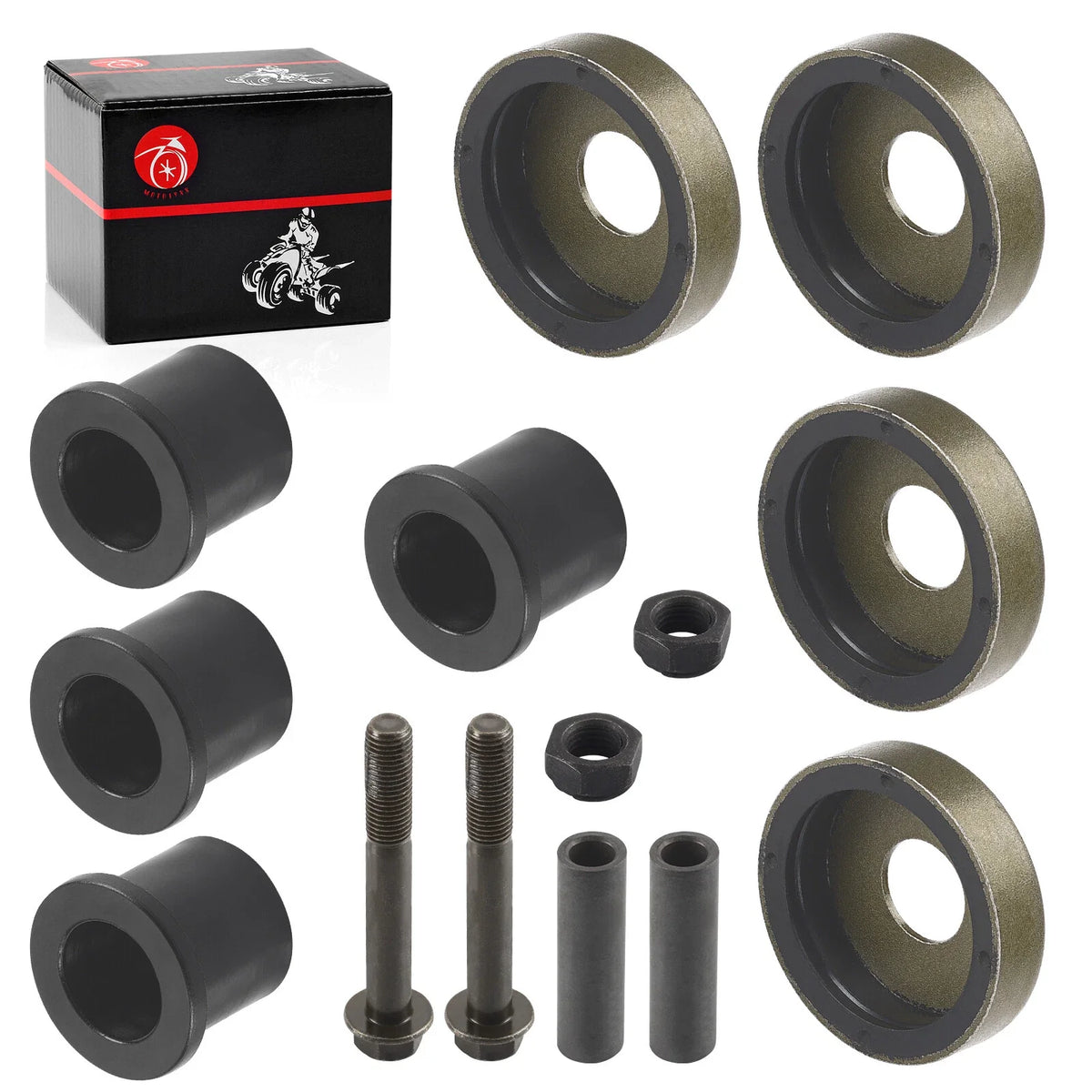 Front A-Arm Bushing Bolt Kit for Polaris RZR 170 (2009–2021)
