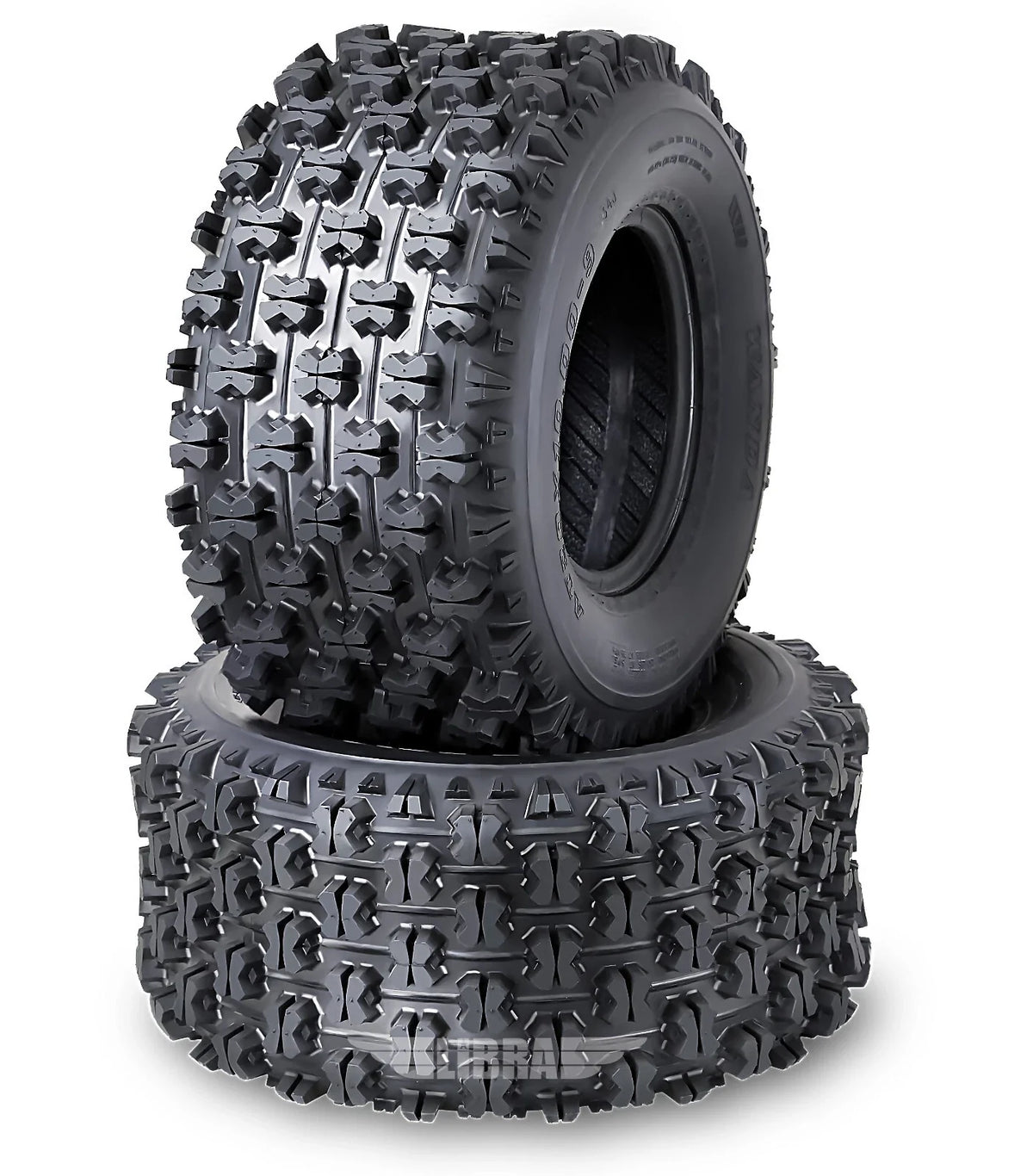 2 WANDA 20x10-9 Rear GNCC Racing Tires for Yamaha Raptor 250 350 660 700 (2006–2023)