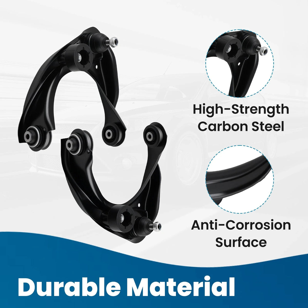12pc Front Lower Control Arms Ball Joints Sway Bars for Ford Fusion (2010–2012)