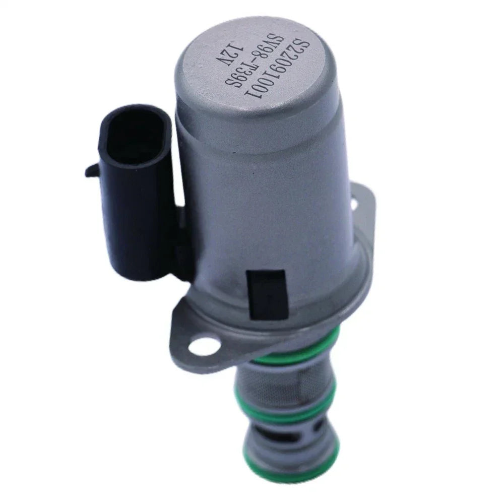 12V Solenoid Valve for Backhoe Loader 91HP JCB (1991-1999) 3CPLUS