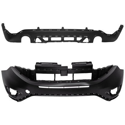 Set of 2 Rear Upper Bumper Covers for Mini Cooper Countryman (2021)