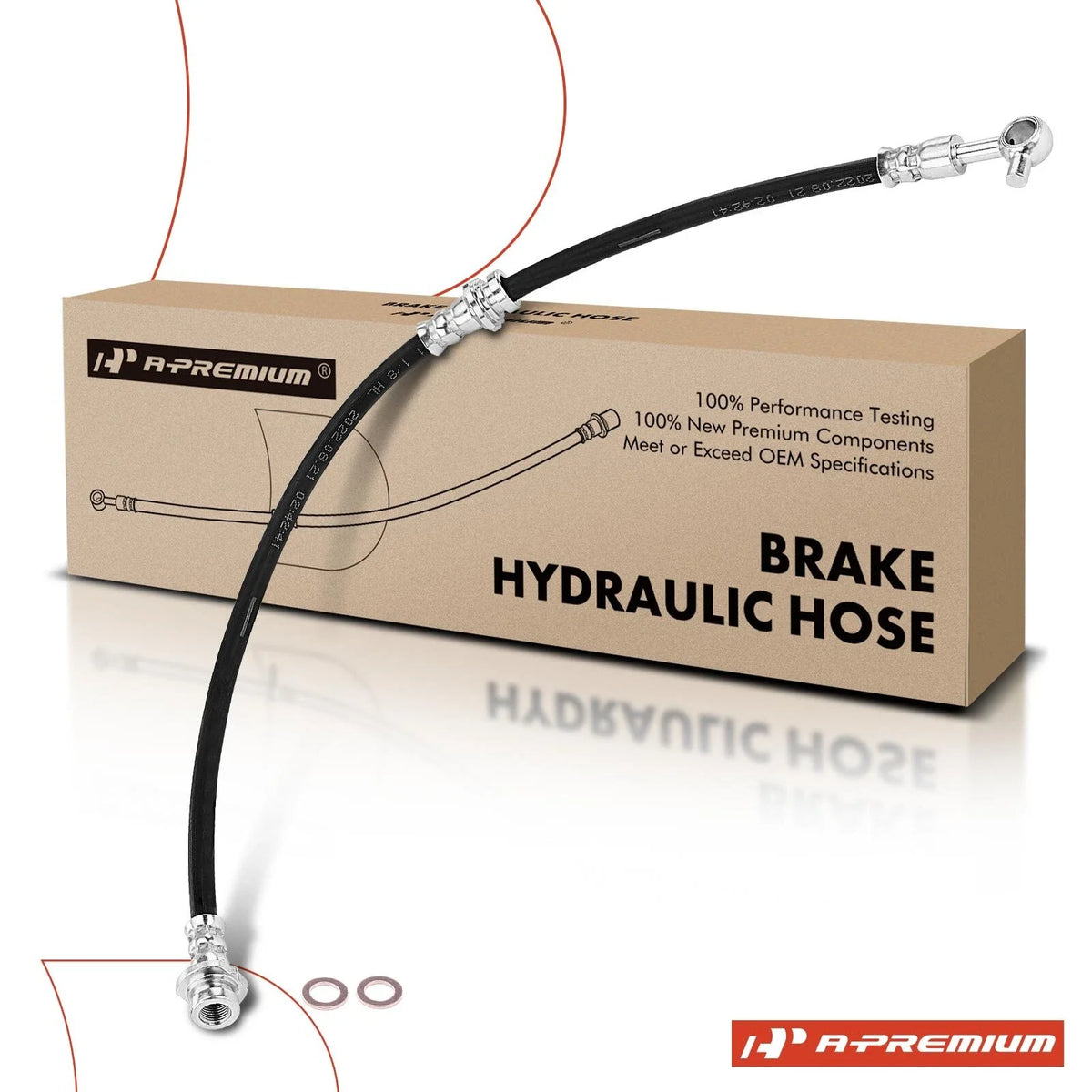 Front Right Brake Hydraulic Hose for Nissan Murano (2009–2014)