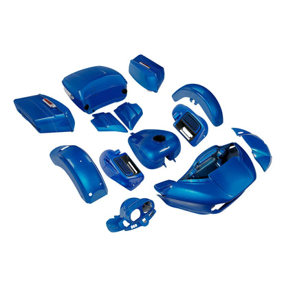 Electric Blue Fairings for Harley Road Glide Ultra 2015 to 2024