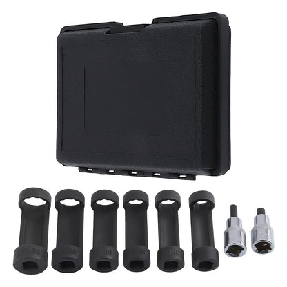 Universal 8pc Shock Absorber Strut Nut Socket Set with 1/2" Drive