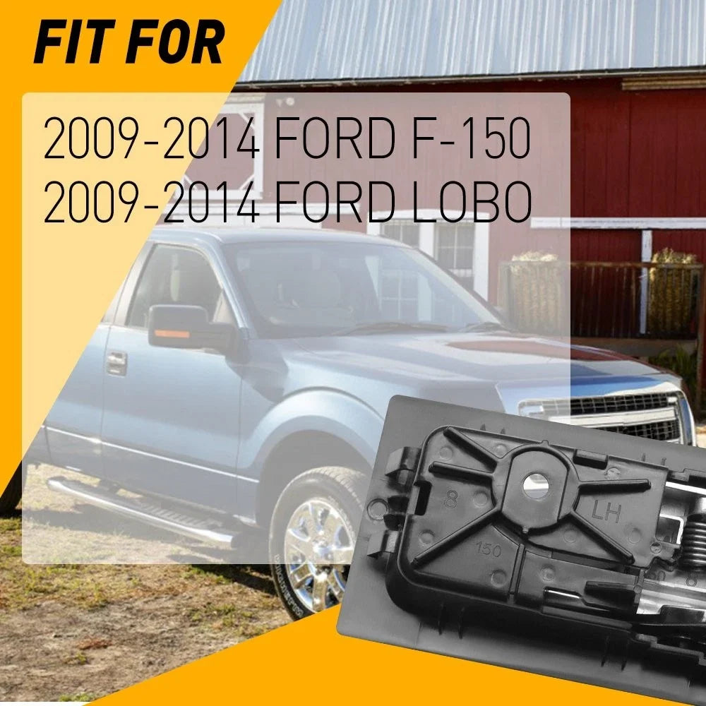 Door Handle (Left Side) - Silver Fit for Ford Lobo 2009-2014