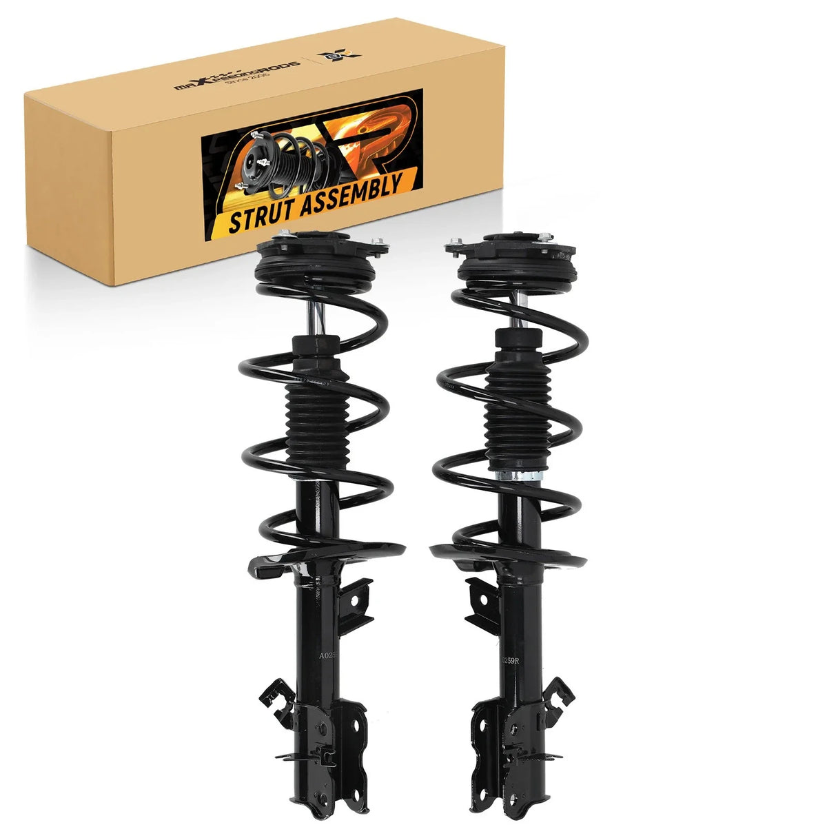 2X Front Struts with Coil Springs for Nissan Rogue (2008–2012)