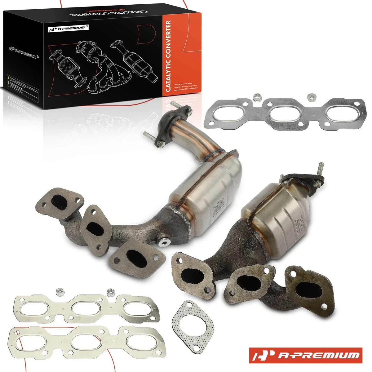 2X Front Catalytic Converter for Ford Escape Mazda Tribute (2001–2007)