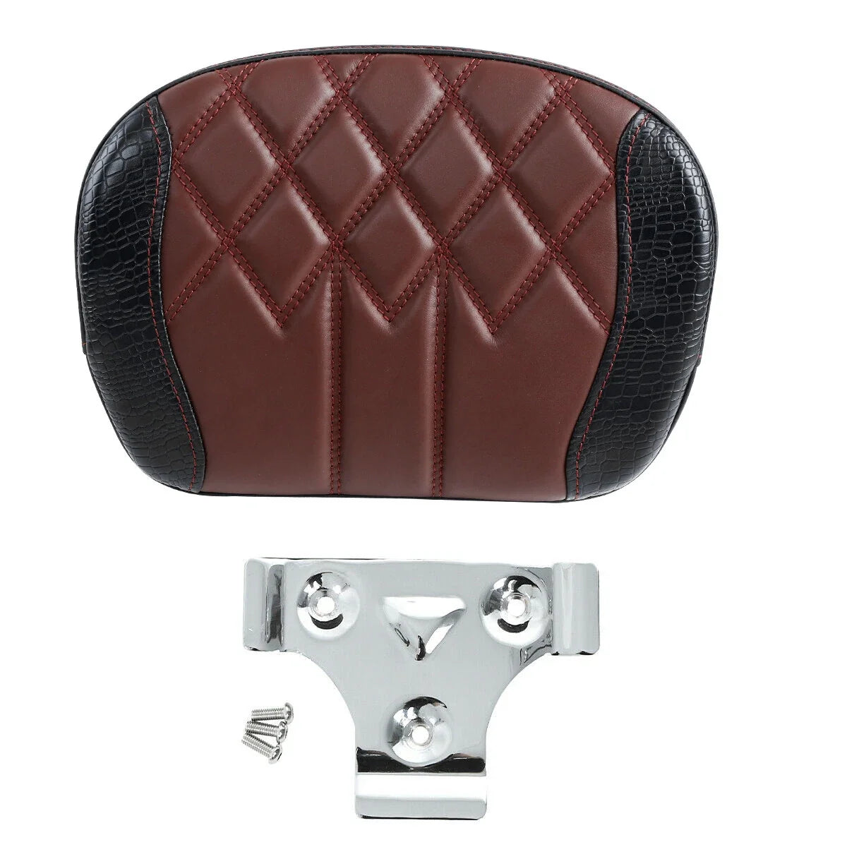Sissy Bar Backrest Pad for Harley Touring Models Electra Glide