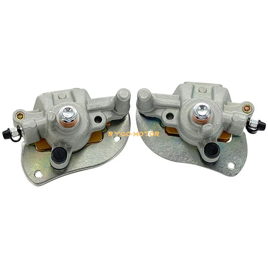 Front Brake Calipers w/Pads Left & Right for Yamaha Raptor 250 (2008–2013)