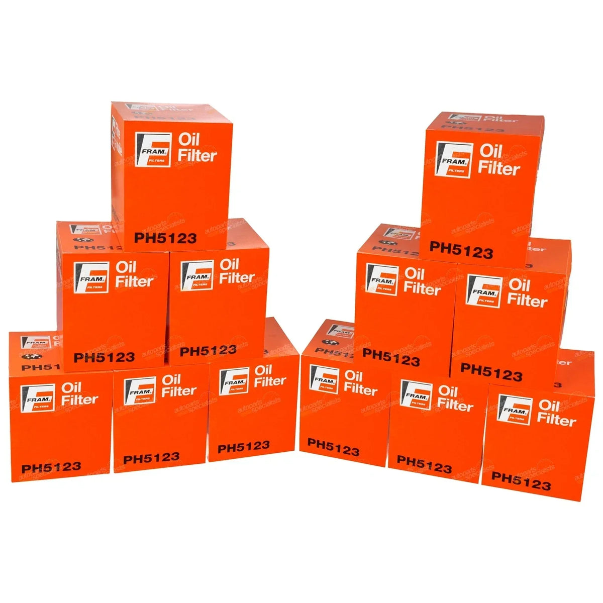 Set of 12 Oil Filters for Toyota Coaster Bus Diesel Engine