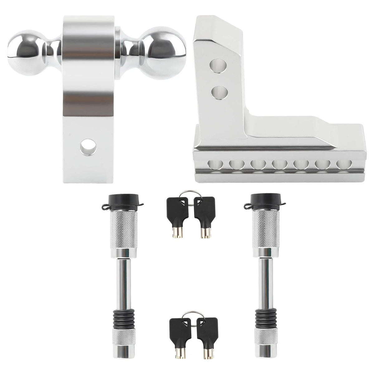 Heavy Duty Trailer Tow Hitch 6'' Height for Trucks