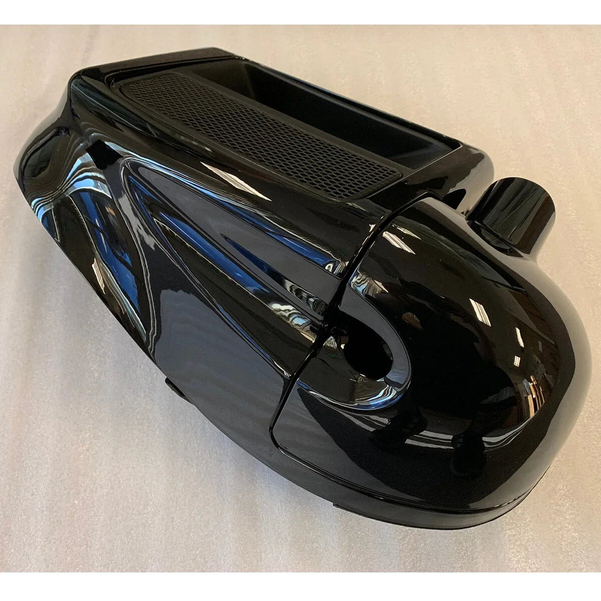 Glove Box for Water-Cooled Lower Vented Leg Fairing - Harley Touring 2014-2025