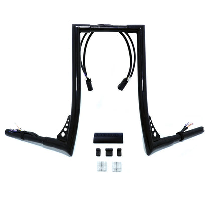 14" Handlebar Prewired for Harley-Davidson Road King FLHR 2008-2013