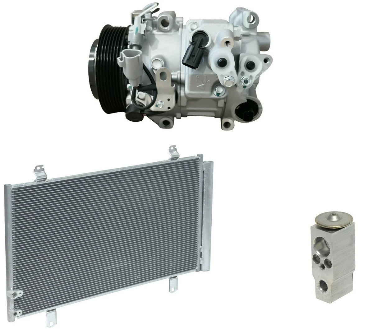 AC Compressor Kit With Condenser for Toyota Camry 3.5L (2012–2014)