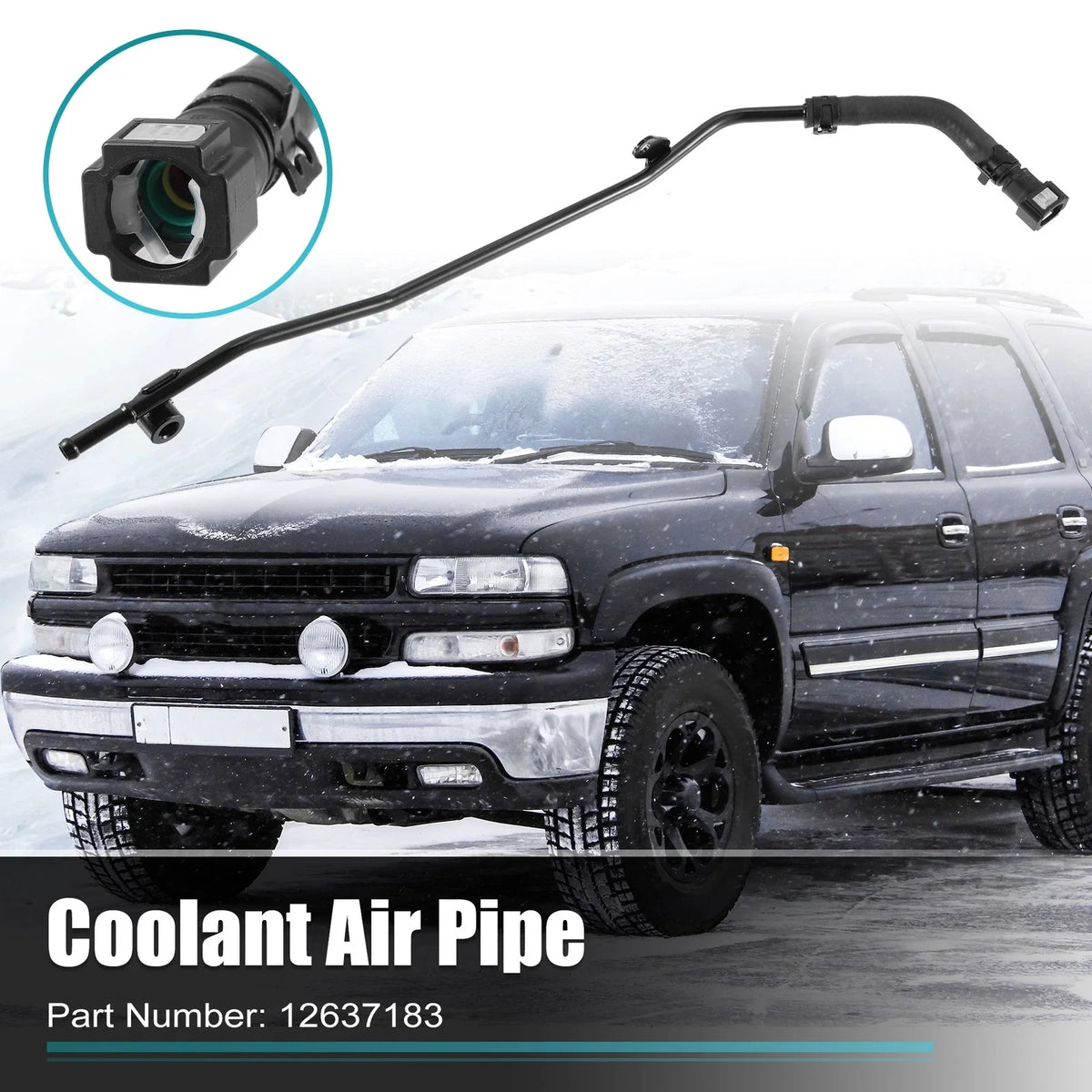 Coolant Air Pipe HVAC Heater Hose Assembly   12637183