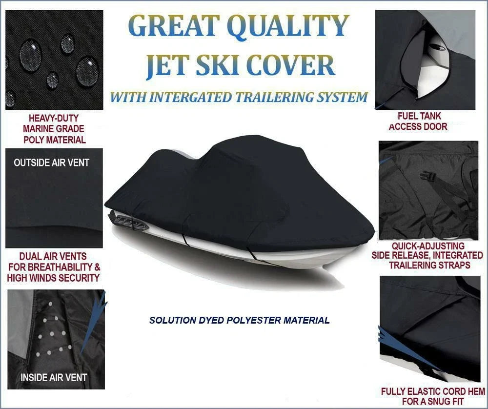 Trailerable Cover for Sea Doo JetSki GTR 230 215 (2012–2019)